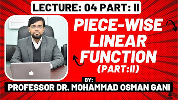 Business Maths:Lec-04(Part-II): Piece-Wise Linear Functions(Part-II)#Real Examples#Electricity Bill
