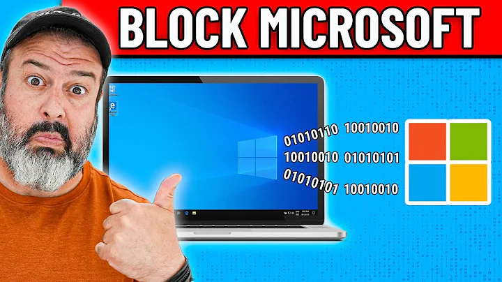 Stop Microsoft from getting your data!