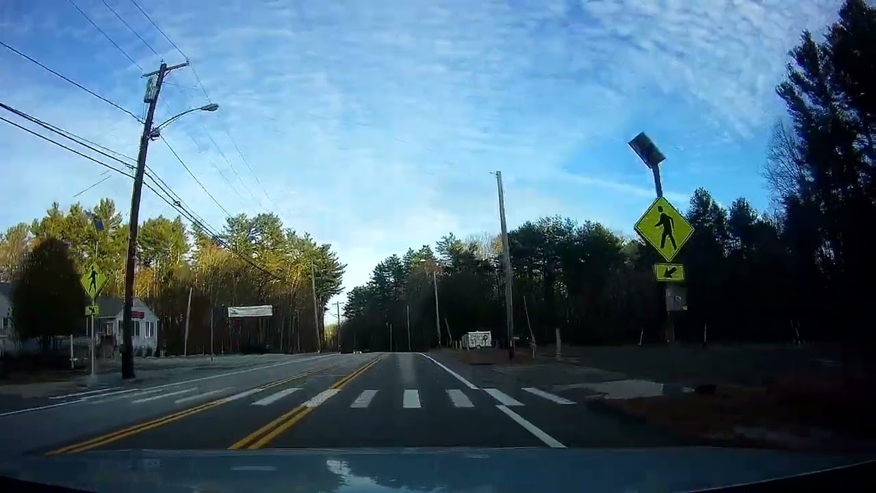 Driving in Scituate, Rhode Island