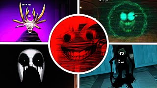 DOORS HARDCORE MOD All Jumpscares + Deer God, Shocker - New Monsters Jumpscares (Hotel Update)