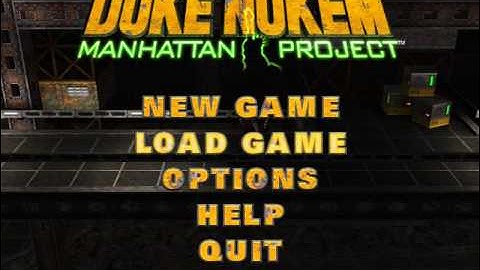 Duke Nukem Manhattan Project Gameplay Soundtrack - Theme extended