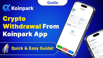 Crypto Withdrawal from Koinpark App — Quick & Easy Guide!
