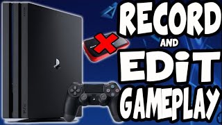 How To EDIT Videos On PS4/PS5 Tutorial.