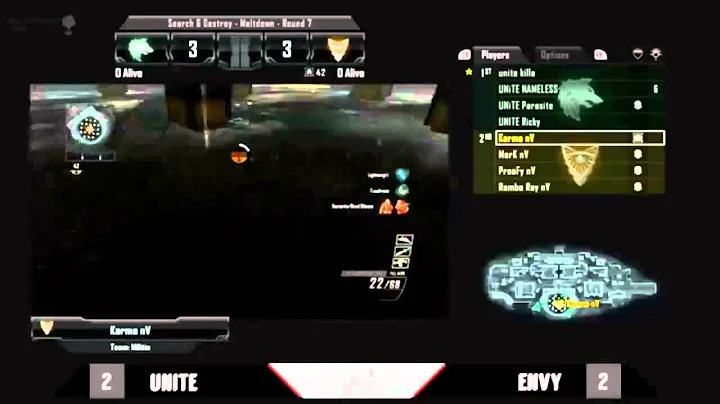 @Karma nV Ninja Defuse against UNiTE Gaming @Gfinity 2