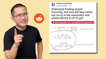 How to use the conjugate to simplify a radical expression! Reddit r/homeworkhelp