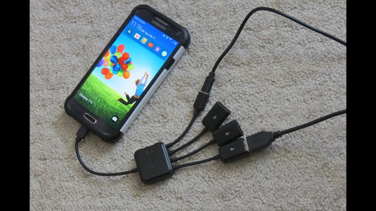 PRO OTG Power Cable Works for Huawei Y3II with Power Connect to Any Compatible USB Accessory with MicroUSB 