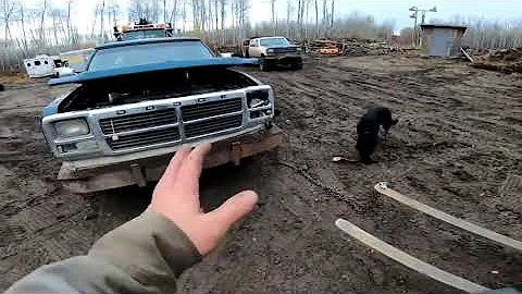 FIRST GEN CUMMINS REZERECTION AND RIDE!! PART 1!!!