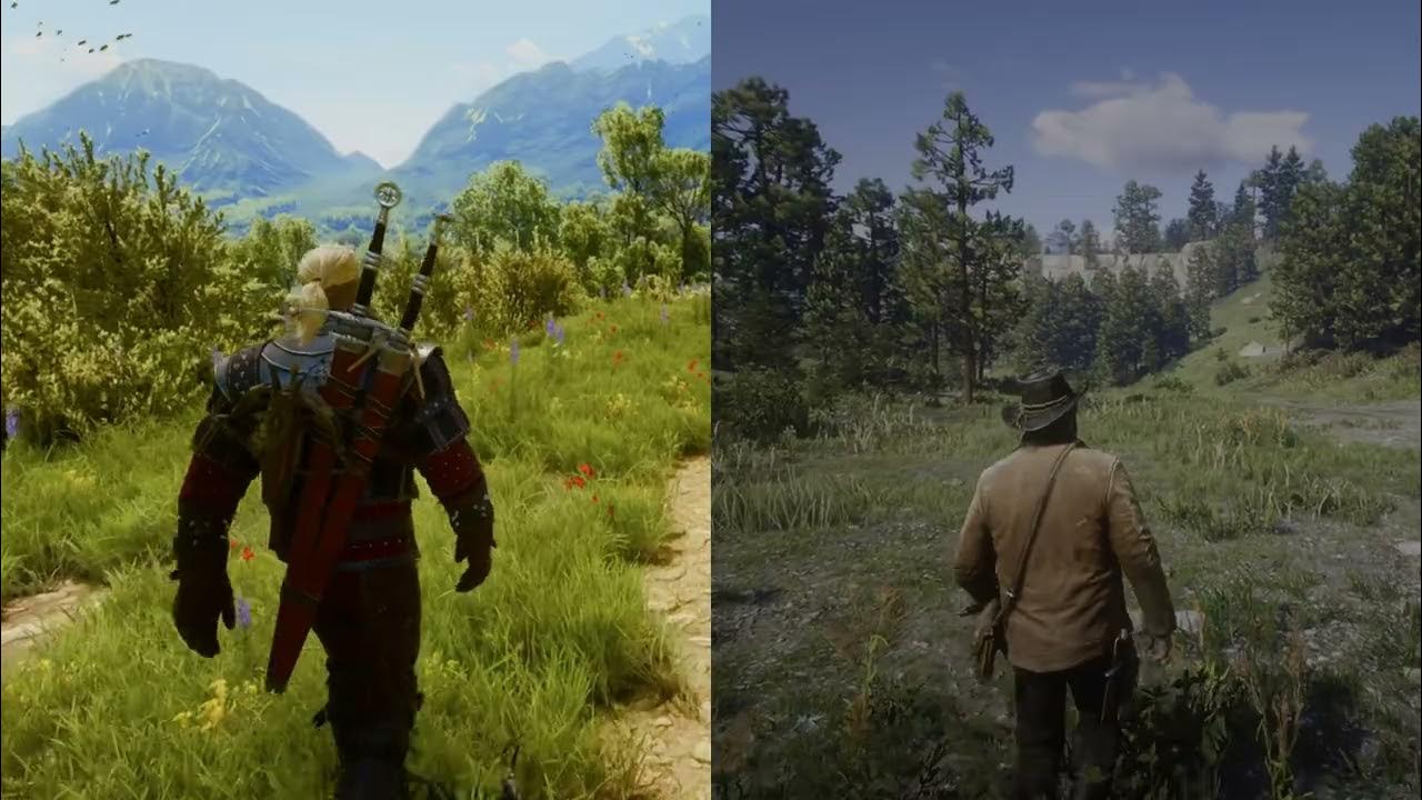 The Witcher 3 Next Gen Vs Red Dead Redemption 2 RTX 3080 Max Settings