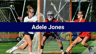 Adele Jones Lacrosse Highlights - MD 2022 - Att. Mid. Draw