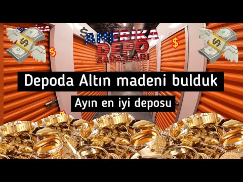 Depoda Altın madeni bulduk