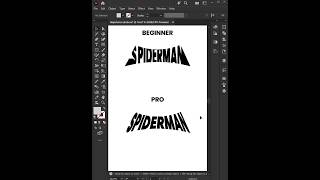 Adobe Illustrator Tips 2025 - How to Create Spiderman Text effect in illustrator