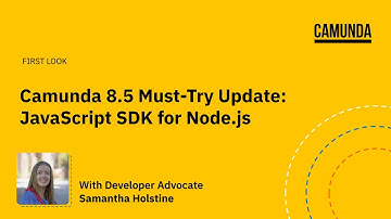 Camunda 8.5 Must-Try Update: JavaScript SDK for Node.js