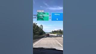 Jalan Tol Manado - Bitung. North Sulawesi. Indonesia.