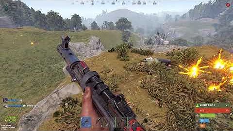 DB TO AK IN 3 seconds #rust #rustshorts #rustpvp #grublord