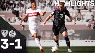 Late double results in defeat | VfB Stuttgart vs. FC Bayern 3-1 | Highlights & Interviews by FC Bayern München 11,704 views 3 weeks ago 3 minutes, 12 seconds