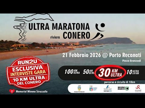 Video Ultramaratona del Conero 2026 – 30 KM | Highlights, Arrivi e Interviste | Run2U Special