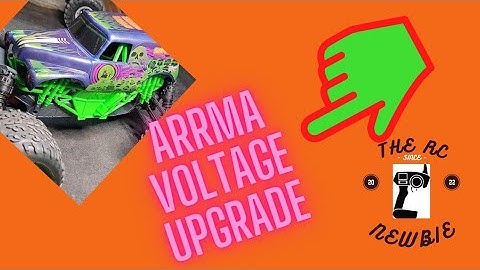 ARRMA VOLTAGE UPGRADE