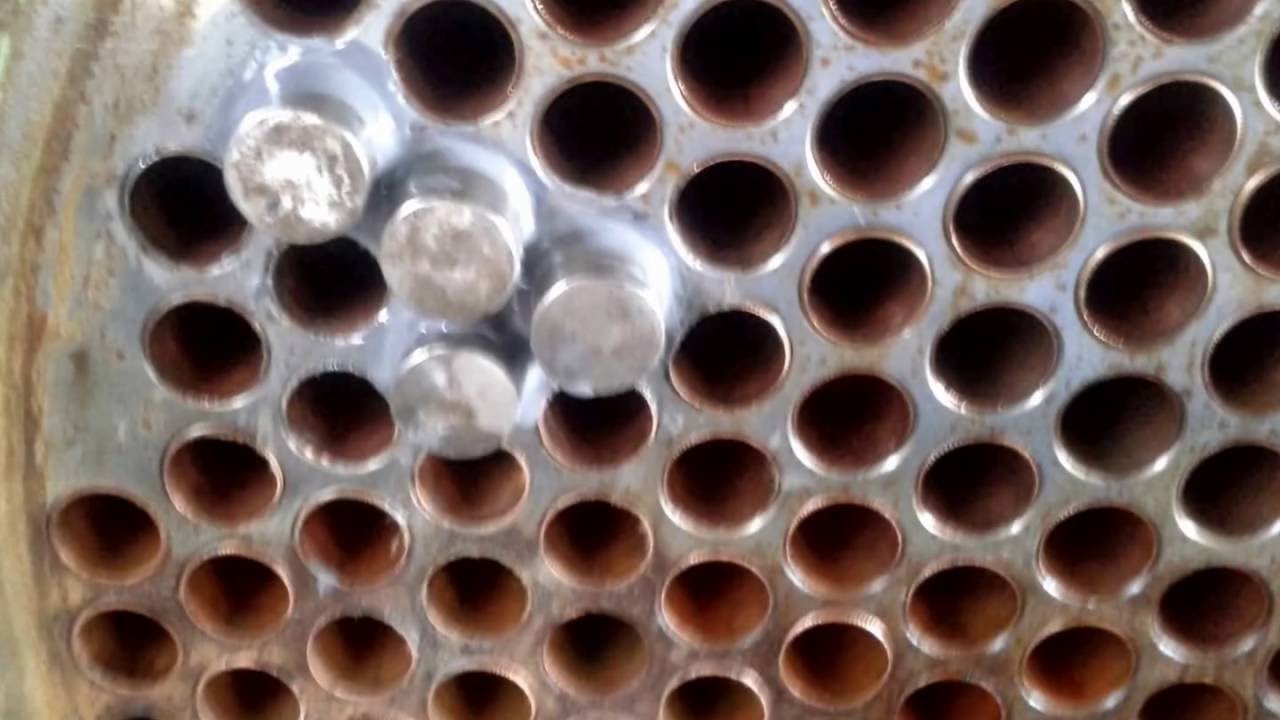 Repair of shell and Tube Heat Exchanger - YouTube