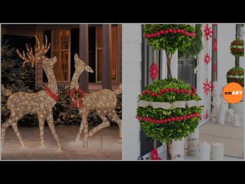 Outdoor Christmas Tree Decorations - Outdoor Xmas Trees, Lights & Decorations