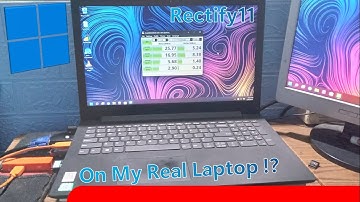 Installing and Using Rectify11 on My Real Hardware!?