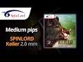 Spinlord keiler 20 mm  megatest of extremely fast and effective medium pips