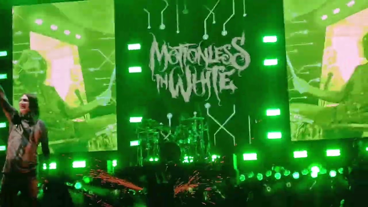 MOTIONLESS IN WHITE LIVE CONCERT OVO HYDRO GLASGOW SCOTLAND 5TH OF FEBUARY 2026