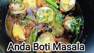 Anda Boti Masala || اندا بوٹی مسالا || अंडा बोटी मसाला @CookingwithMohammadTariq