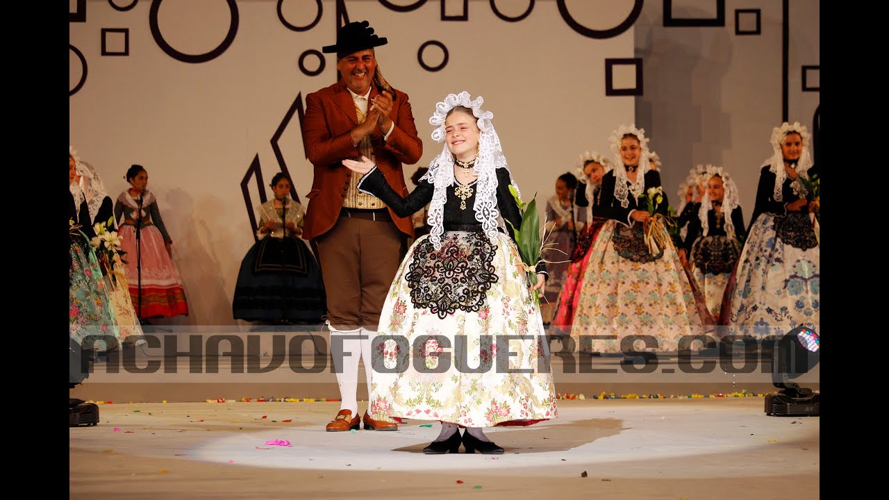 Elecció de la Bellesa del Foc Infantil d'Alacant 2015