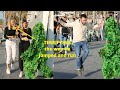 TERRIFYING REACTION with BUSHMAN PRANK !