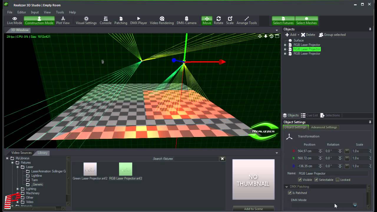 Pangolin Beyond Laser Show Visualization With Realizzer 3d Youtube