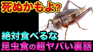 死ぬかもよ？コオロギと昆虫食の超ヤバい裏話。食のグレートリセットが始まった【 株 FX 都市伝説 コオロギ 食糧危機 】