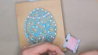 String Art Easter Egg Short