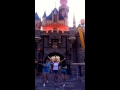 Disneyland castle catwalk w travmates travel2016