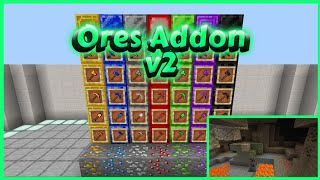7 NUEVOS MINERALES con NUEVAS HERRAMIENTAS ORES ADDON V2, Addons para Minecraft pe/be screenshot 5