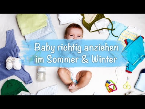 Video: Wie Man Ein Neugeborenes Im Winter Anzieht