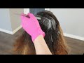 Hair transformation using colour melting