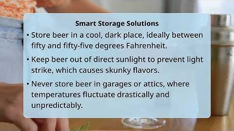 How Can Extreme Temperatures Ruin Unopened Beer?