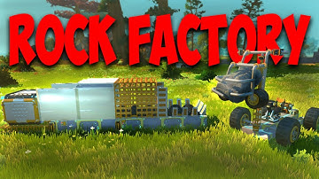 Processing Rock - Scrap Mechanic Survival