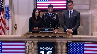 Moment Of Silence At NYSE For Paris Victims