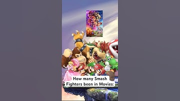 How many Smash Ultimate Fighters have been in Movies? #smashultimate