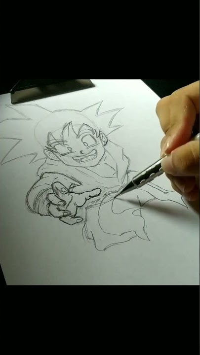 Como desenhar GOKU SSJ4 (Dragon Ball GT) #GOKU #dragonballz #SUPER #D