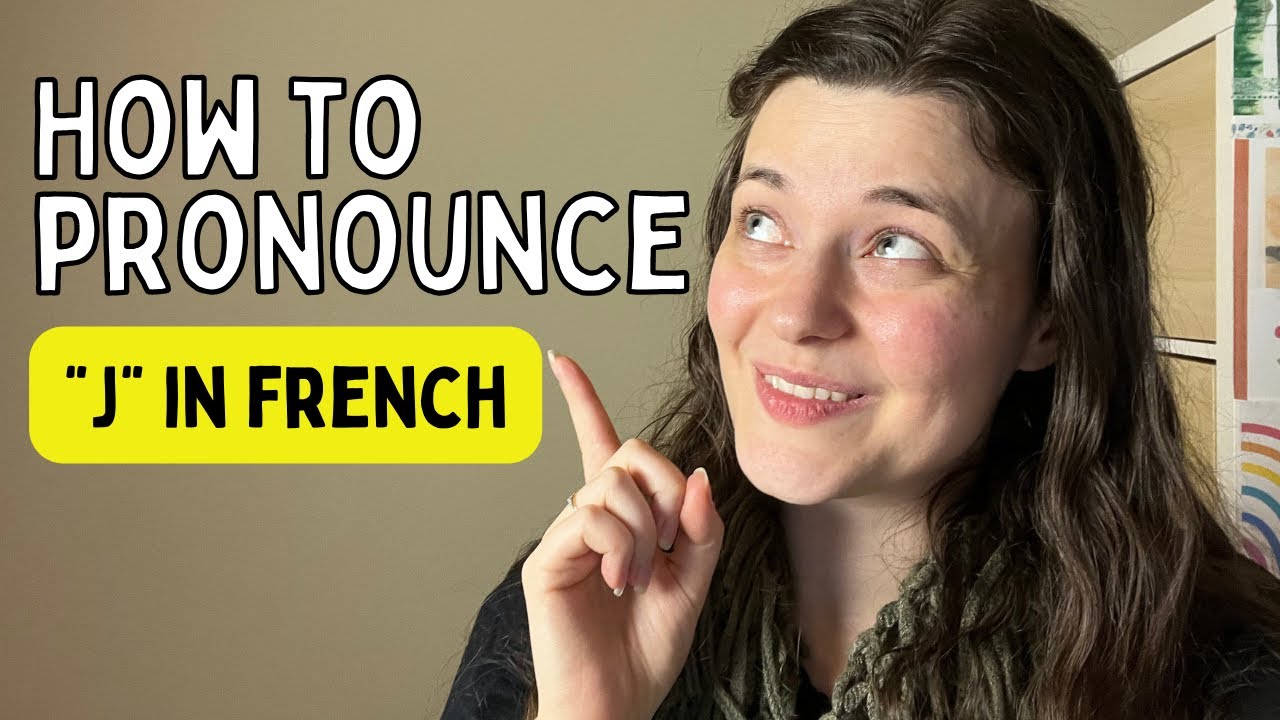 QUICK CHANGE to pronunciation! Fix your "J" sound YouTube