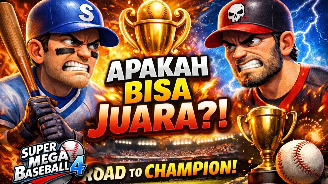 Apakah bisa juara? Super mega baseball 4