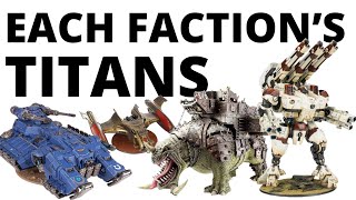 Every Warhammer 40K Army's SUPERWEAPON UNITS - The Biggest Forge World THING for Each Faction...