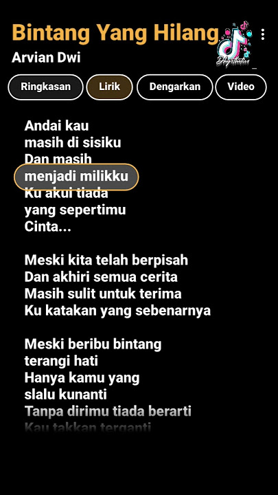 Bintang Yang Hilang ( Lirik Google ) #lagu #jowopride #lirikgoogle #liriklagugoogle