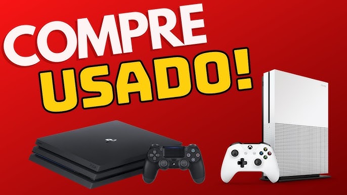 DICAS PARA COMPRAR XBOX ONE S OU PS4 SLIM USADO 