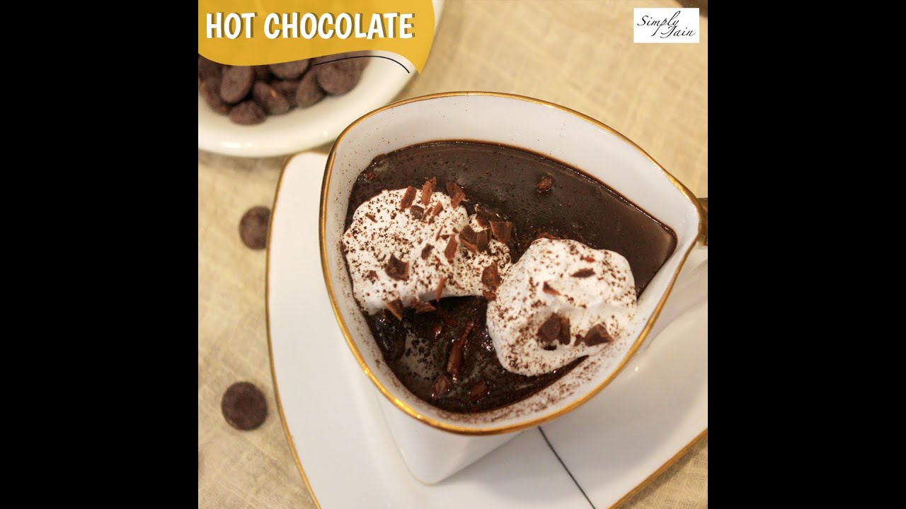 Hot Chocolate Drink Recipe #Shorts | Simply Jain