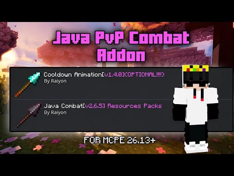 Java combat in Minecraft PE? |Raiyons Java combat add-on for Minecraft pe ||