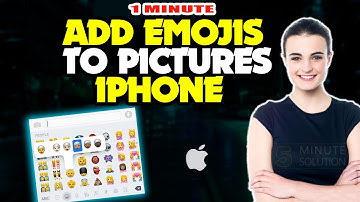 How to add Emojis to pictures iphone 2024