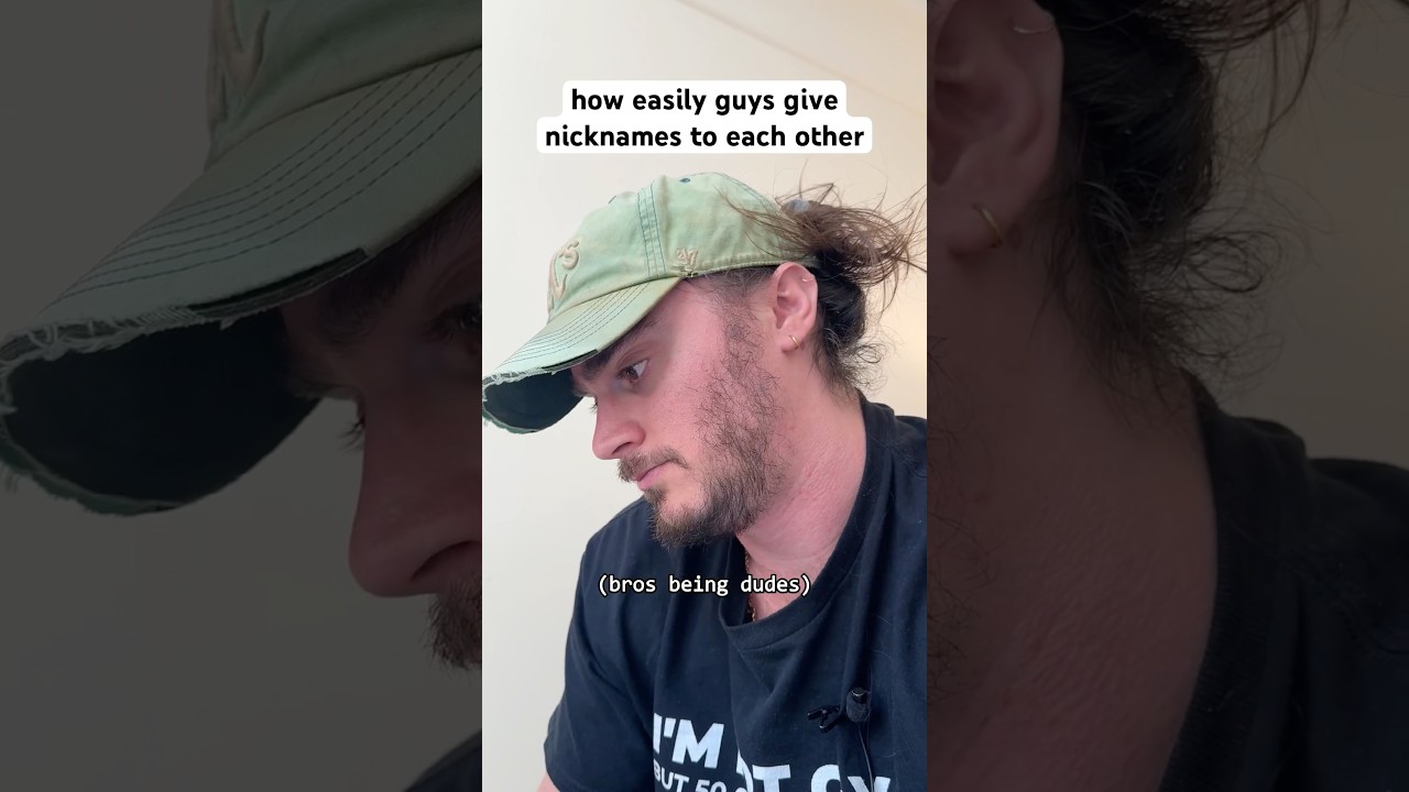 how fast guys give nicknames to each other #shorts #comedy #funny